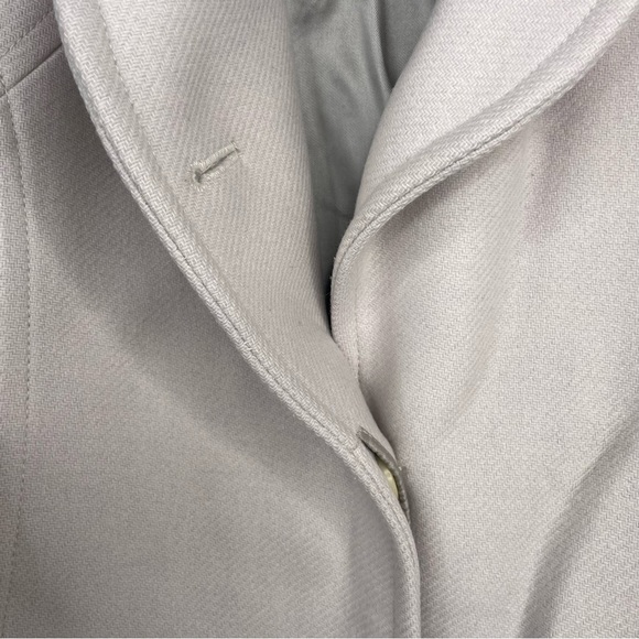 Reiss Lavender Button Wool Coat Jacket - Picture 3 of 5